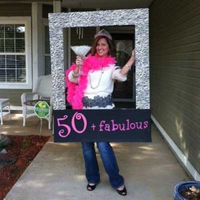 50th woman's birthday ideas