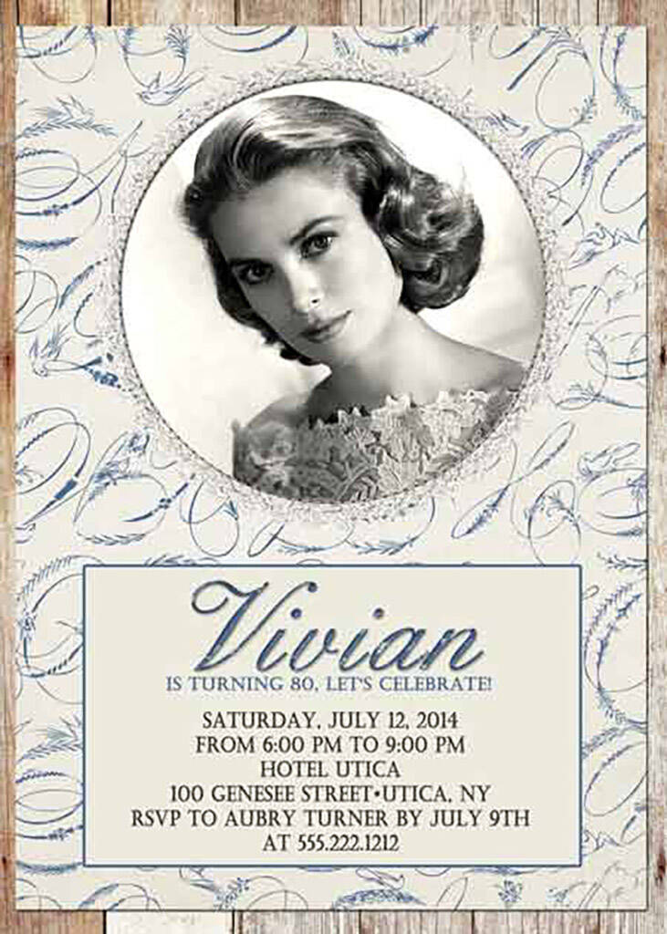 The Best 80th Birthday Invitations—by a Professional Party Planner