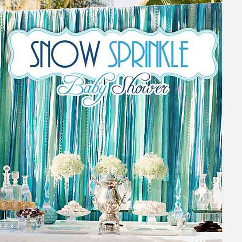 baby shower dessert table