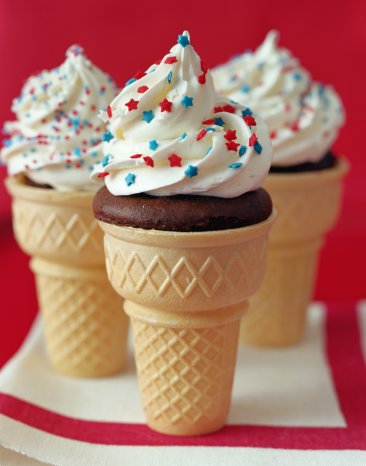  Cream Birthday Cake on Instead Of Serving Regular Ice Cream Cones Try Making These Ice Cream
