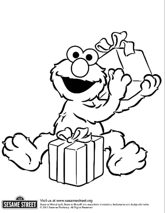 images of elmo coloring pages - photo #44