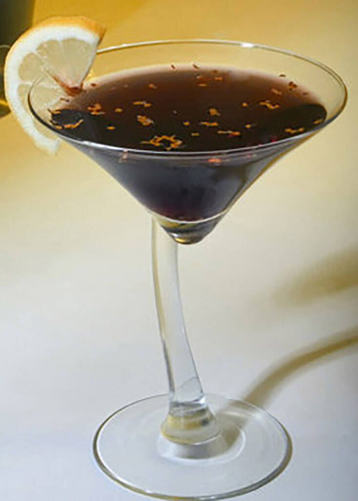 black martini