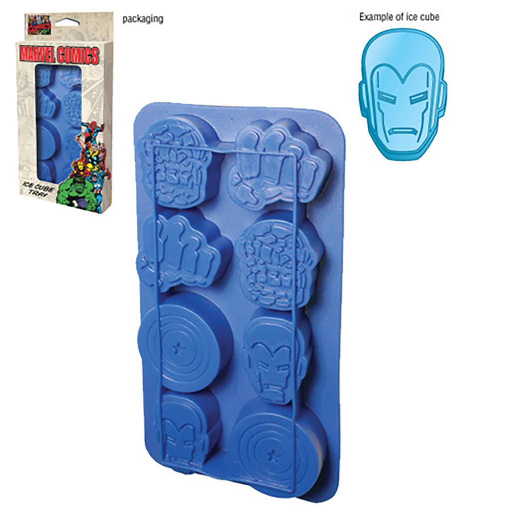 superhero ice cube tray