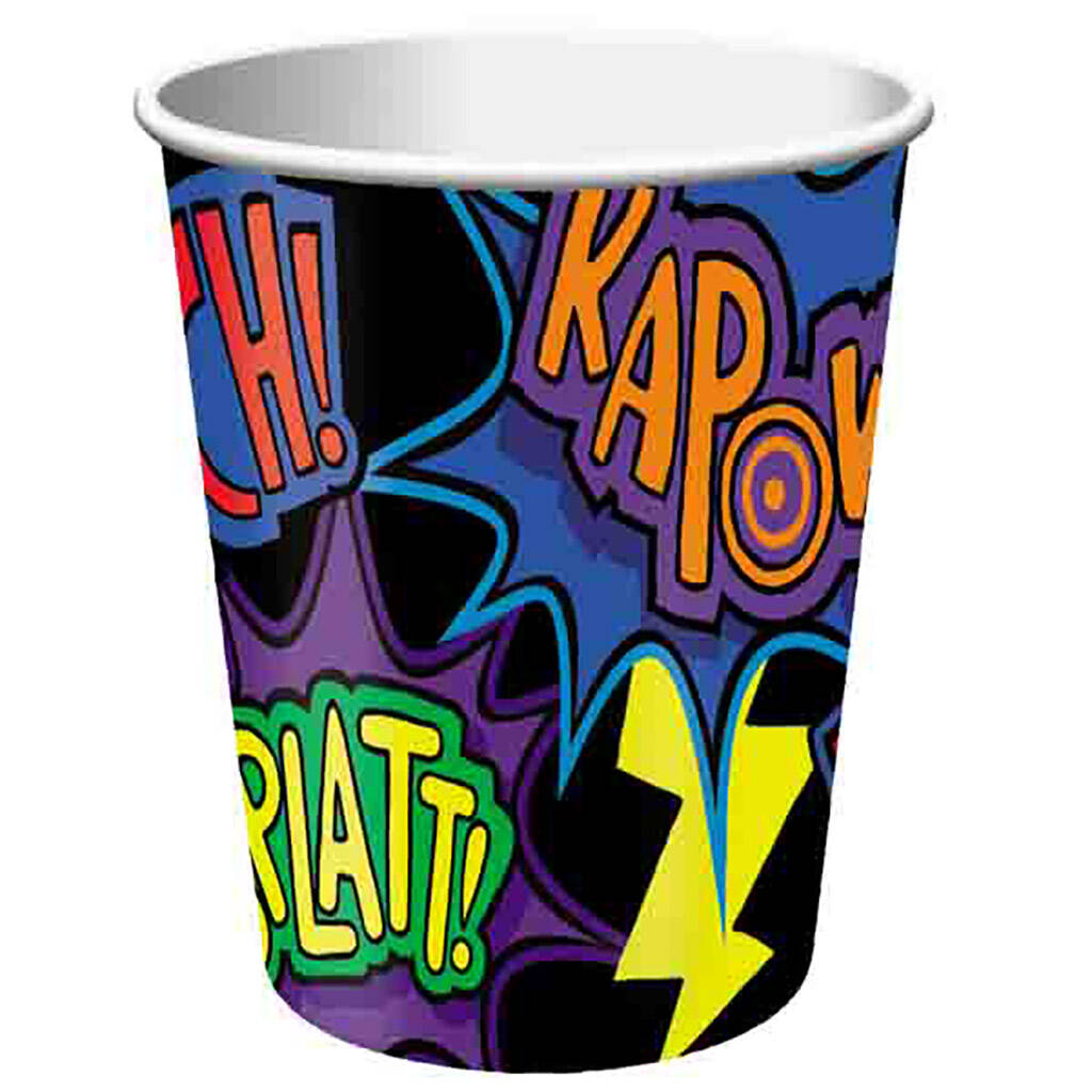 superhero cups