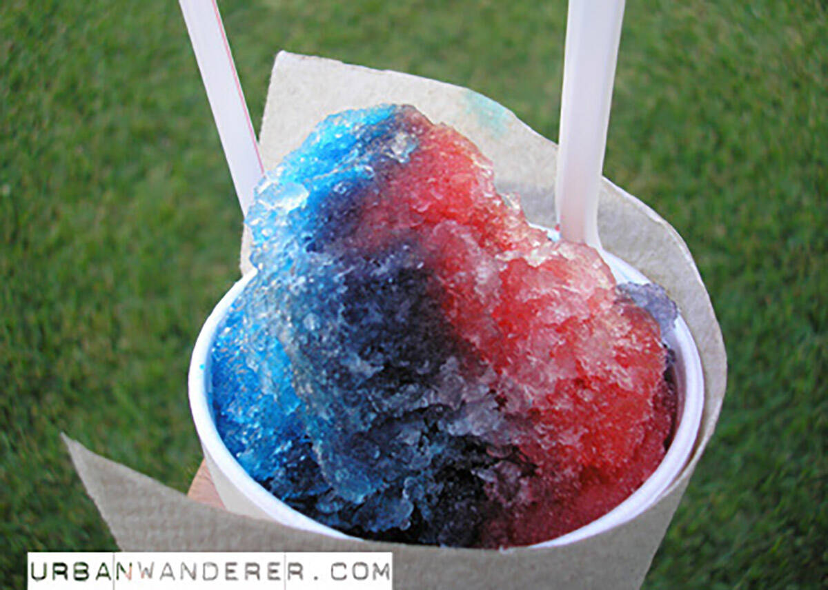 snow cones