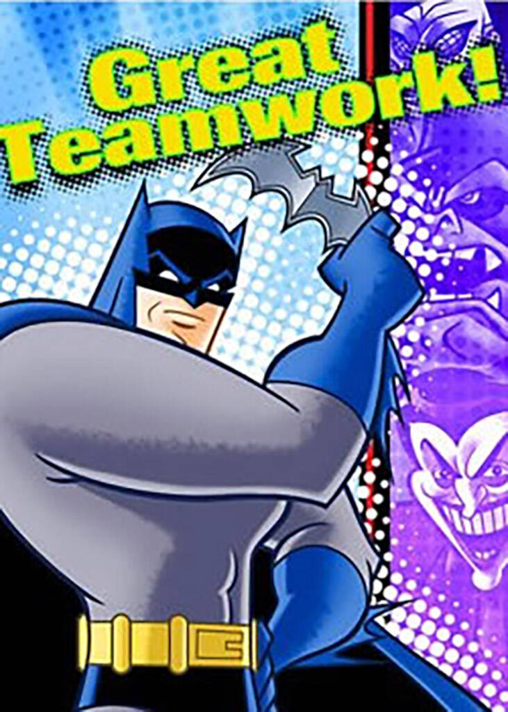 superhero thank you cards