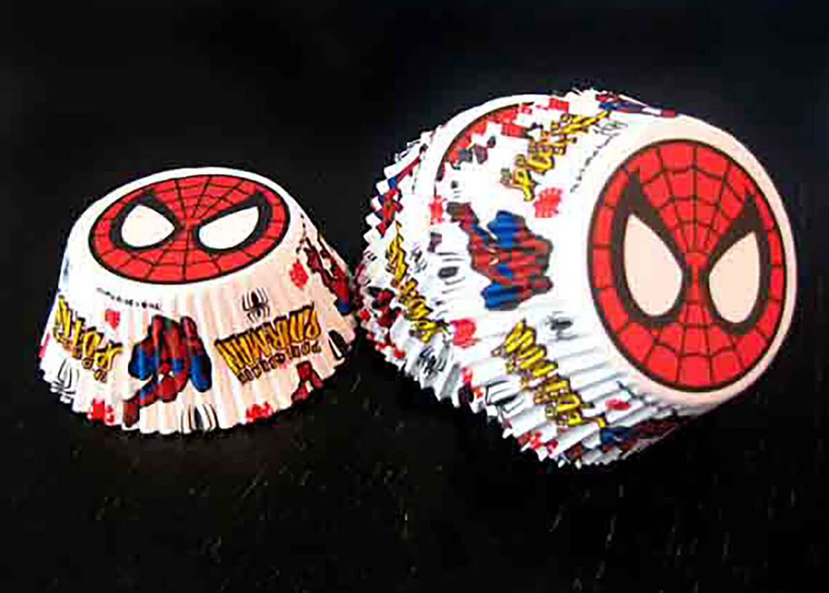 spiderman cupcake wrappers
