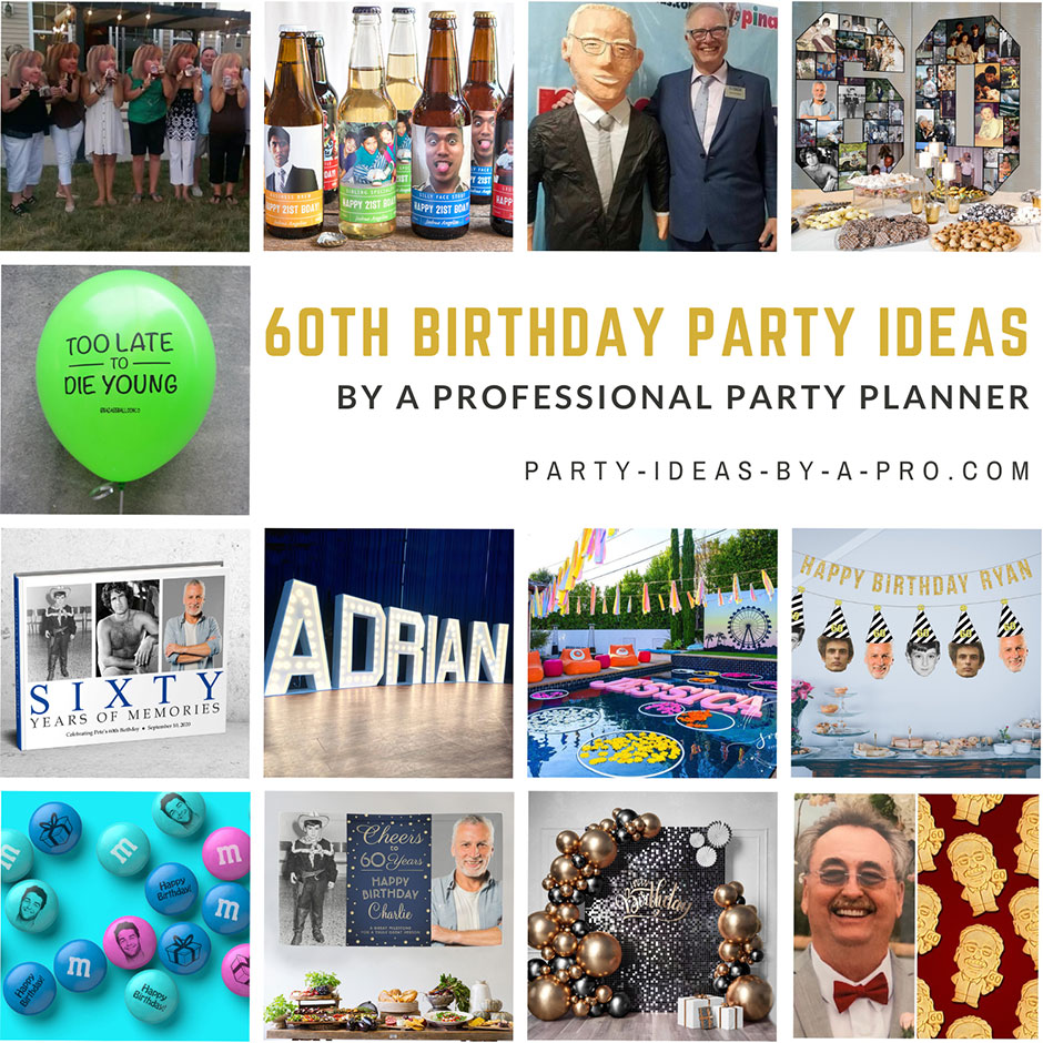 ladies 60th birthday party ideas