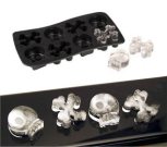 skull and crossbone ice cubes