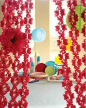 party decoration ideas paper tissue garlands