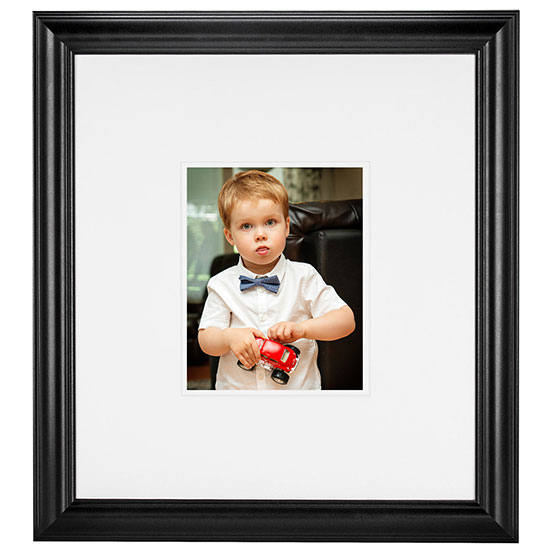 custom 18th birthday framed signing poster guestbook alternative with photo of birthday boy as a child