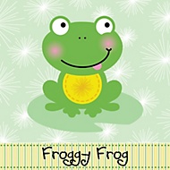 froggy frog party theme