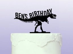 dinosuar cake topper