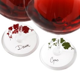 wine glass tags