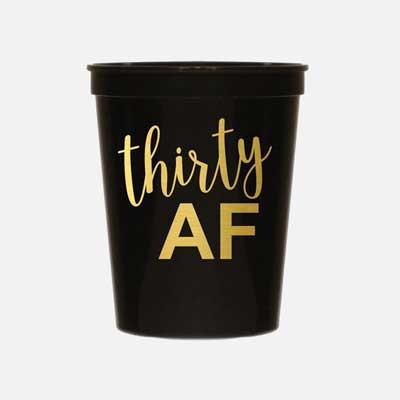 30 AF party cups