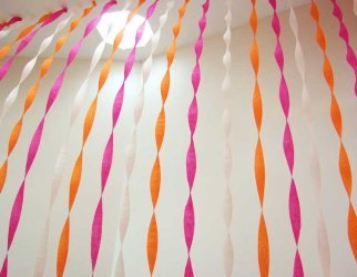 crepe paper streamers