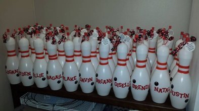 personalized bowling pin sippers