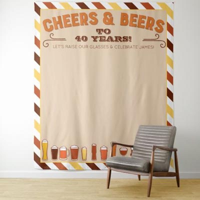 Beer wall tapestry