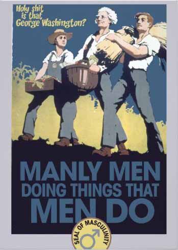 Manly Men Doing Things That Men Do invitation