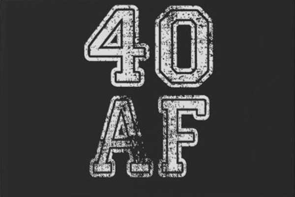 40 AF party theme