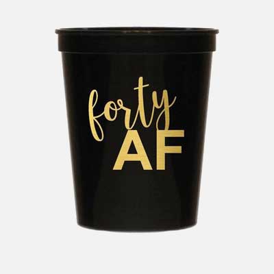 40 AF party cups