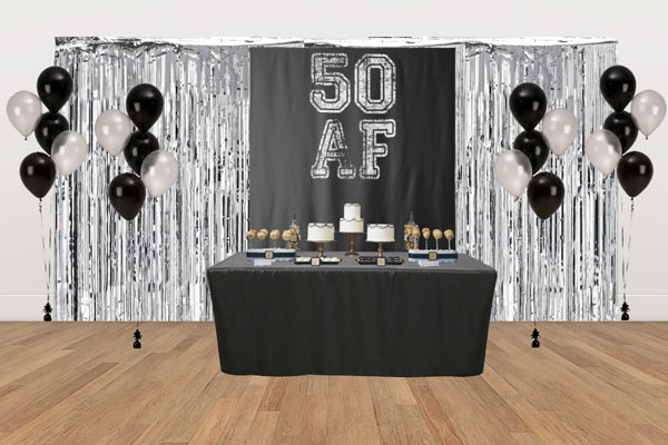 50 AF dessert table