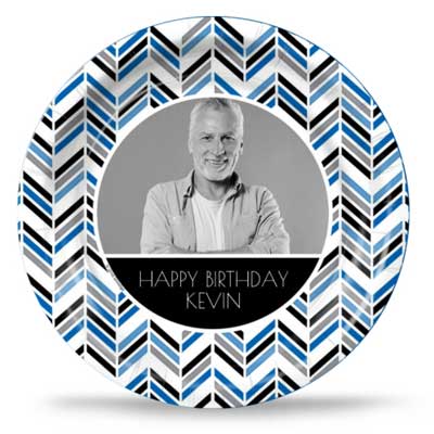 Best Day Ever 50th birthday custom party plates