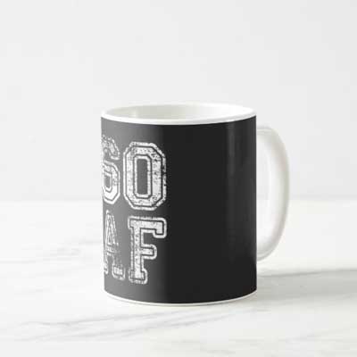 60 AF mug