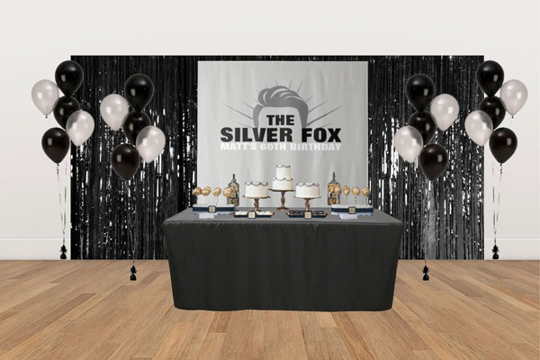 The Silver Fox dessert table