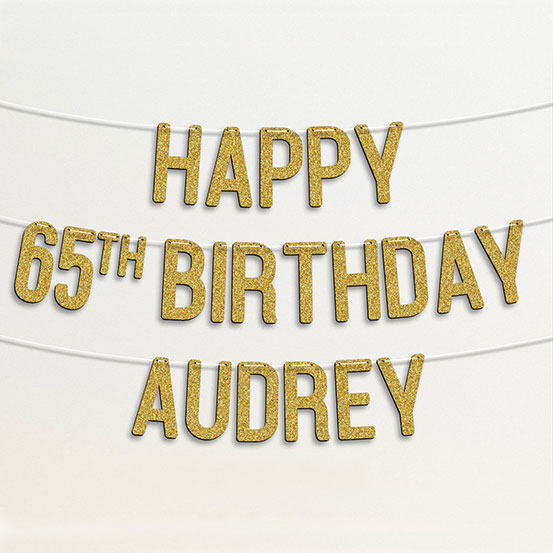 Awesome since 1980 gold text banner