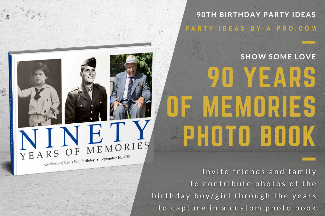 90 years of Memories Photo Book