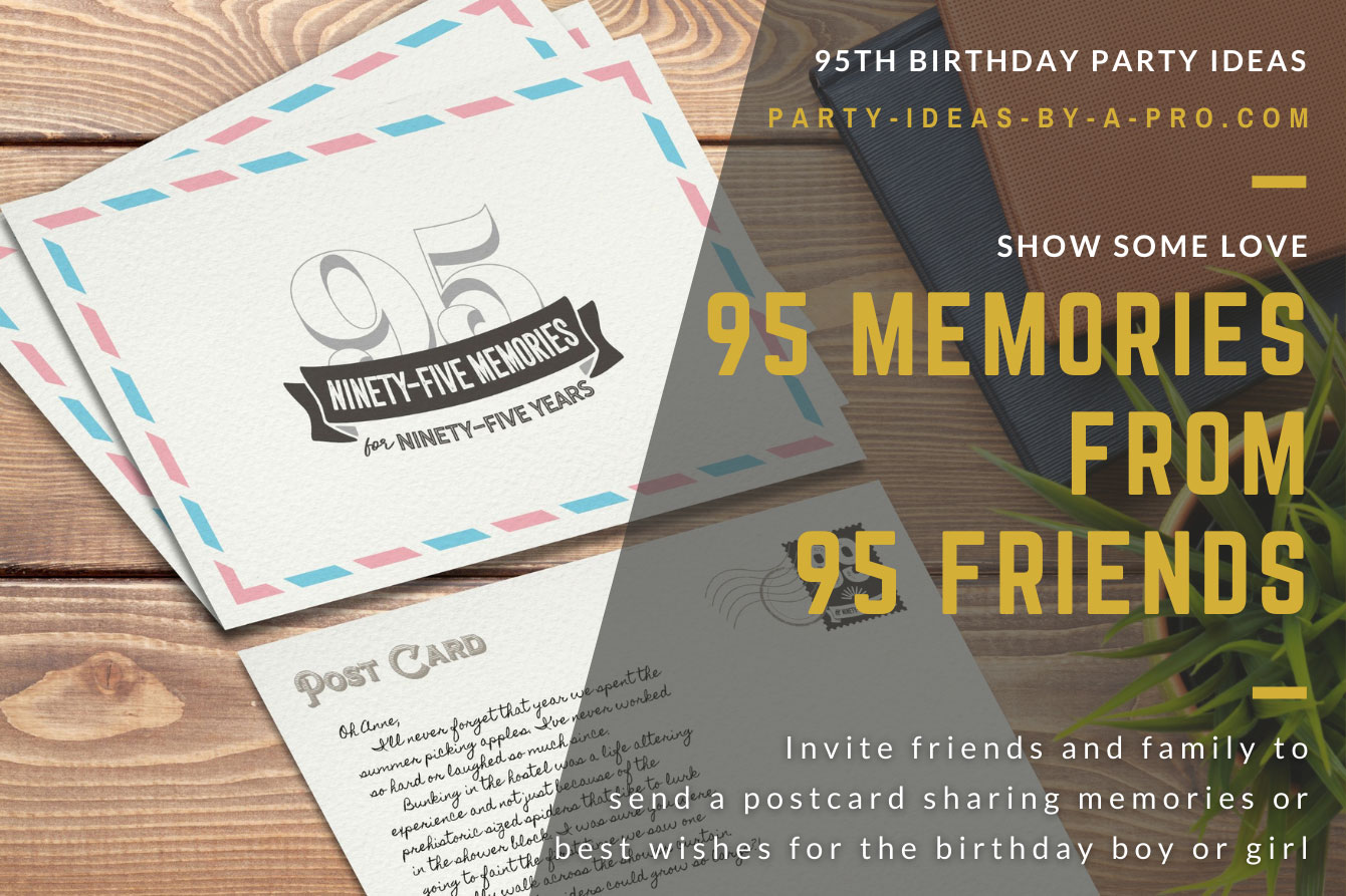 95 years of memories postcards