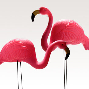 flamingo lawn ornament