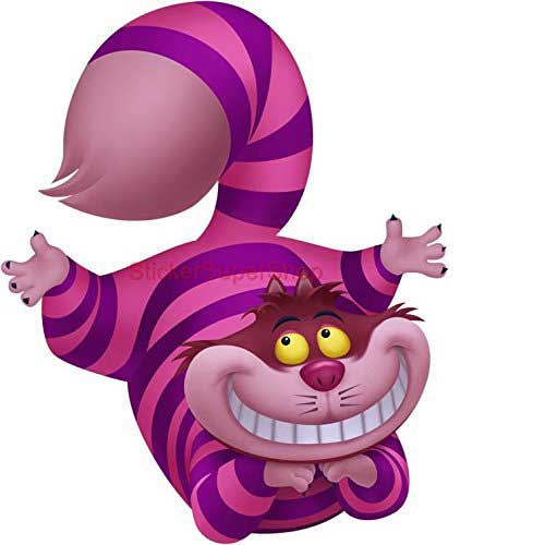 cheshire cat wall decals