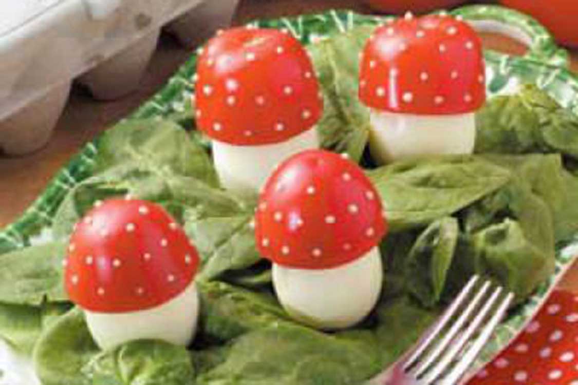 edible fairy tale mushrooms