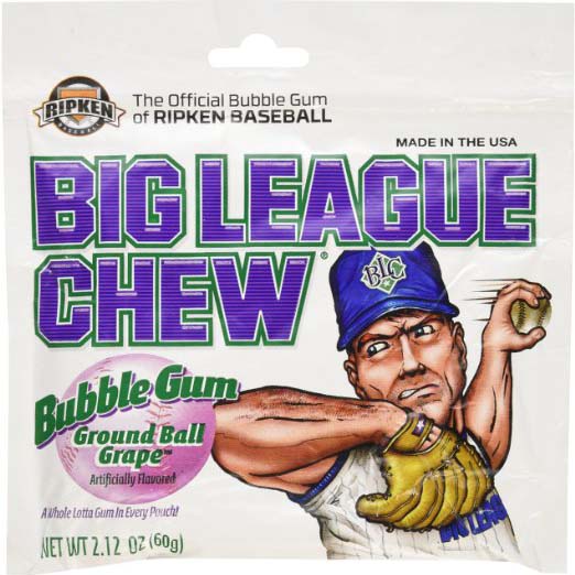 big league chew bubblegum