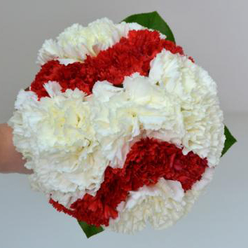 baseball flower bouquet