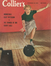 retro bowling posters