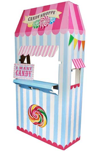 carnival candy stand