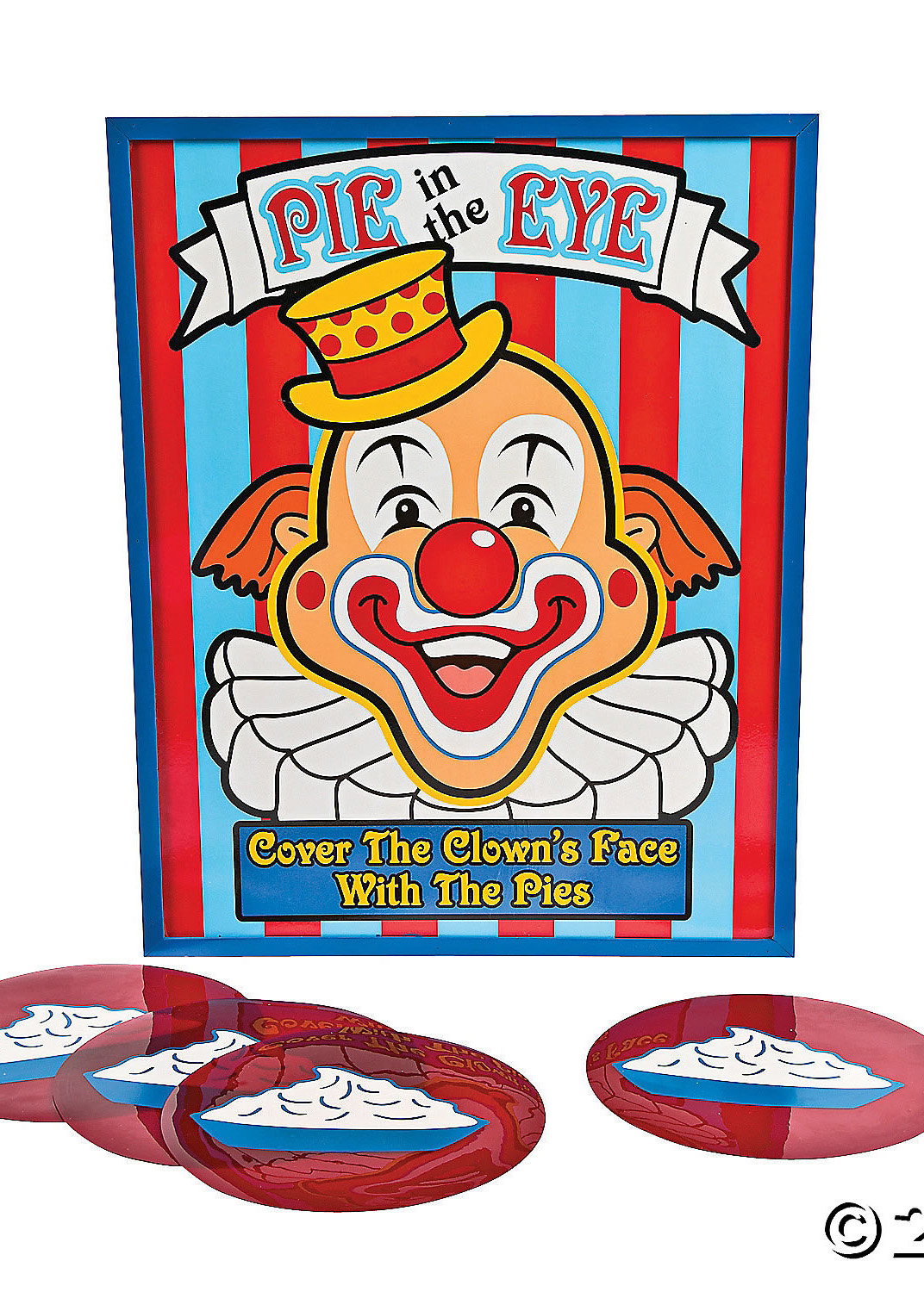 carnival party game pie in the eye