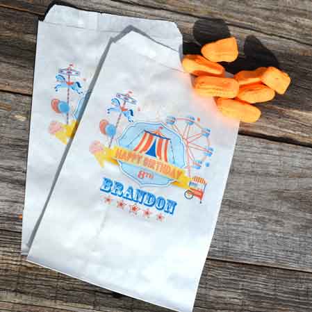 personalized popcorn bags