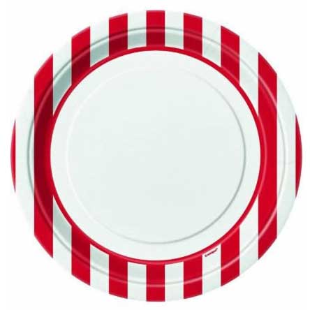 carnival party plates