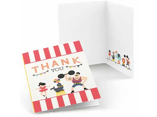 carnival thank you notes