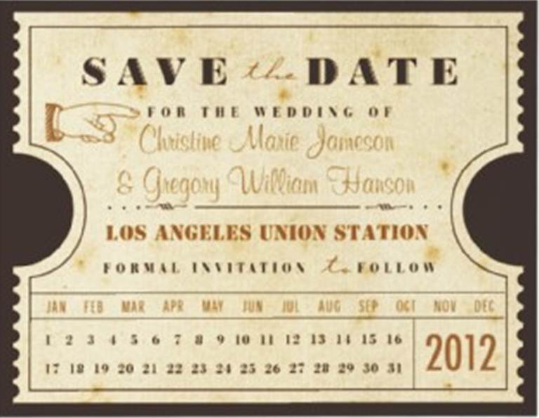 vintage invitations