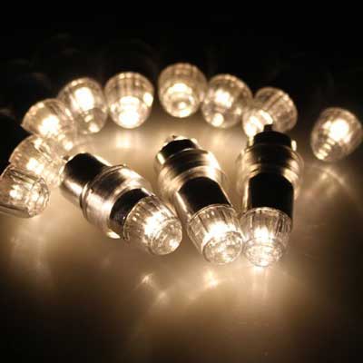 LED paper lantern lights