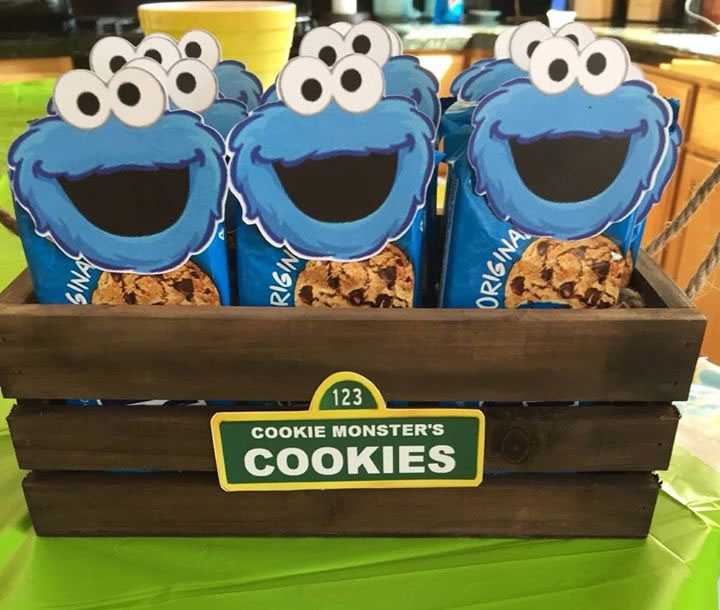 cookie monster cut outs