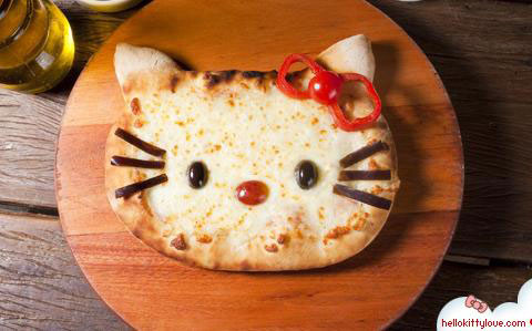 hello kitty pizza