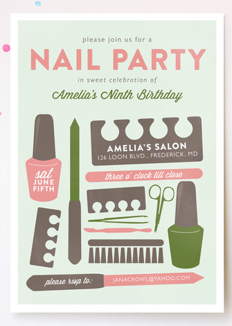 mail party invitation