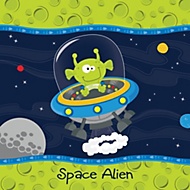 space alien party theme