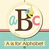 A is for alphabet party theme